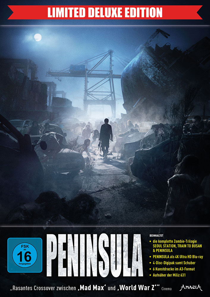 PENINSULA (4K UHD+3Blu-Ray) (4Discs) - Limited Deluxe Edition - Digipak im Schuber