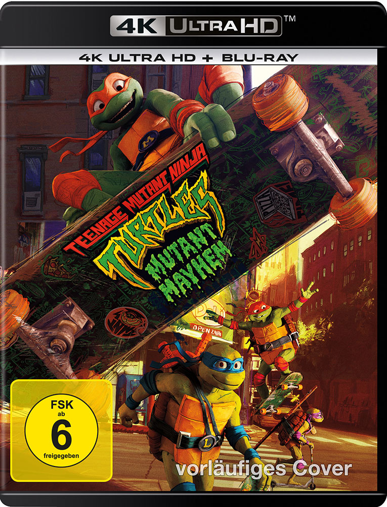 TEENAGE MUTANT NINJA TURTLES: MUTANT MAYHEM (4K UHD+Blu-Ray)