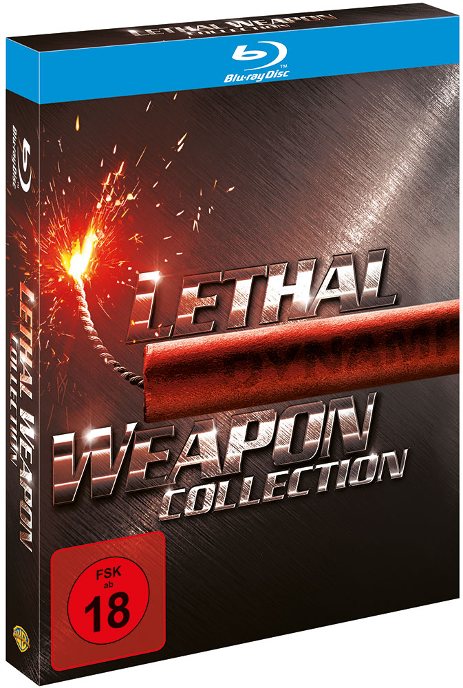 LETHAL WEAPON 1-4 COLLECTION (Blu-Ray) (5Discs)