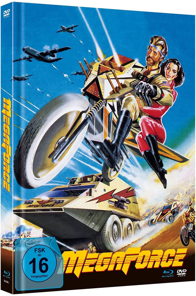 MEGAFORCE (Blu-Ray+DVD) - Cover B - Mediabook - Limited Edition - Uncut
