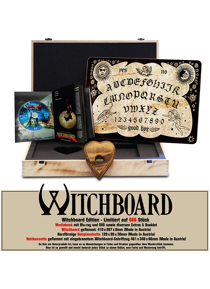 WITCHBOARD - DIE HEXENFALLE - Brett Edition - Limited 666 Edition