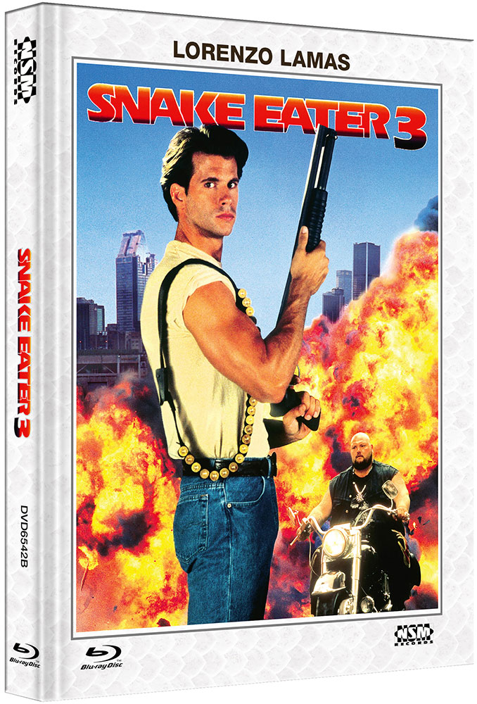 SNAKE EATER 3 (Blu-Ray+DVD) - Cover B - Mediabook - Limited 222 Edition - Uncut