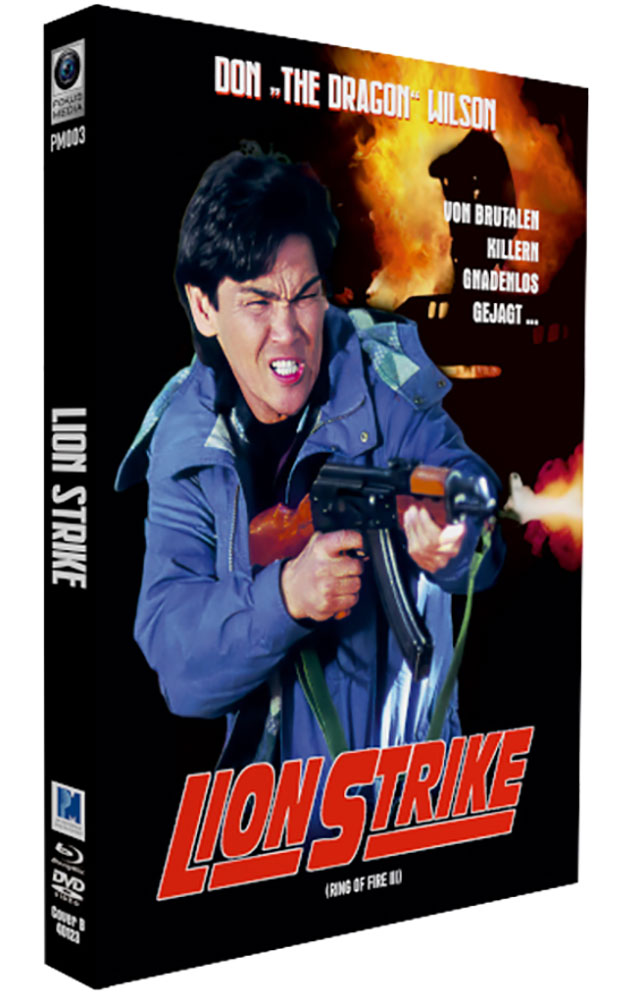 RING OF FIRE 3 - LION STRIKE (Blu-Ray+DVD) - Cover B - Mediabook - Limited 222 Edition