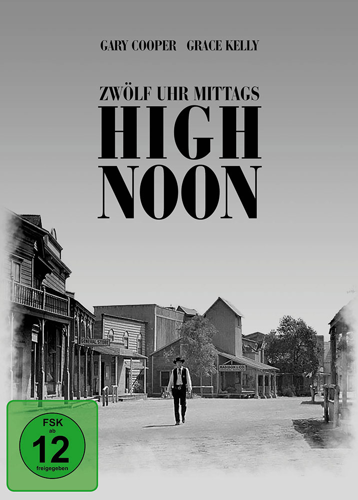 HIGH NOON - 12 UHR MITTAGS (s/w) (Blu-Ray+DVD) - Mediabook
