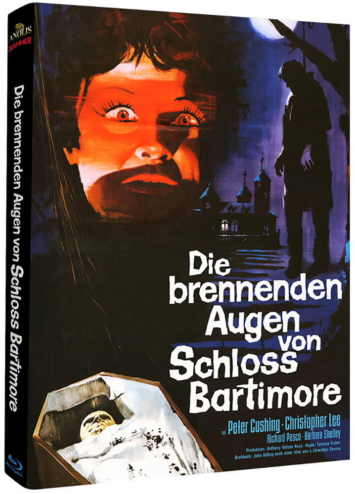BRENNENDEN AUGEN VON SCHLOSS BARTIMORE (Blu-Ray) - Cover A - Mediabook - Limited Edition - Uncut