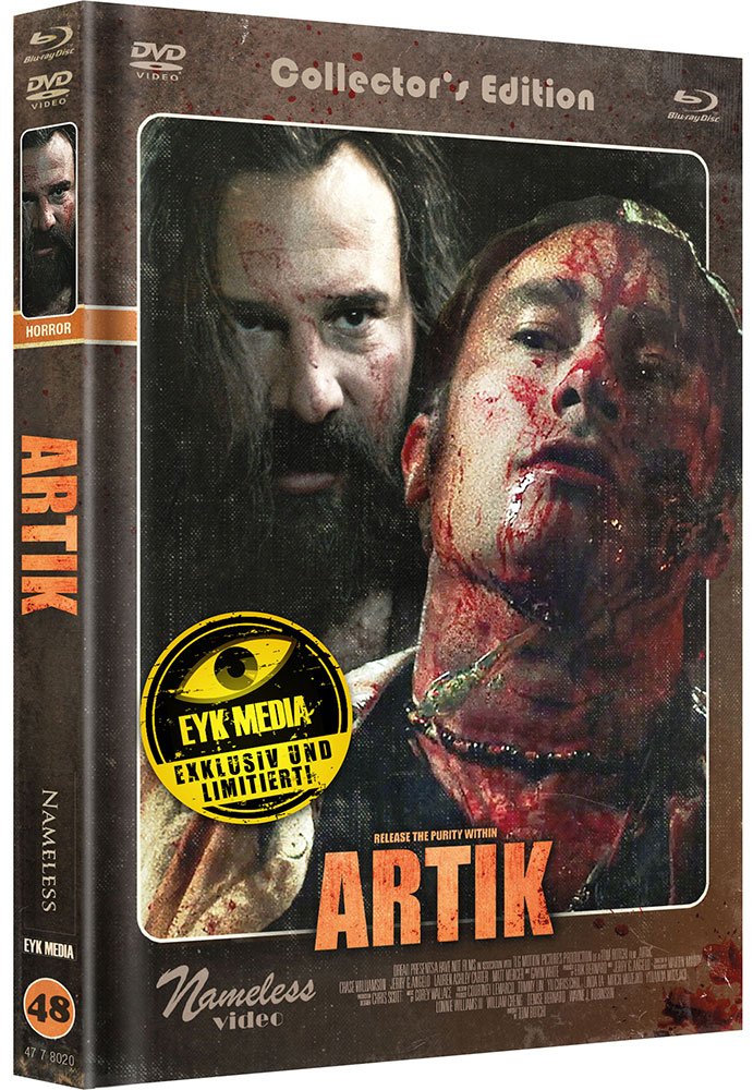 ARTIK - SERIAL KILLER (Blu-Ray+DVD) - Cover C - Mediabook - Limited 333 Edition - Uncut