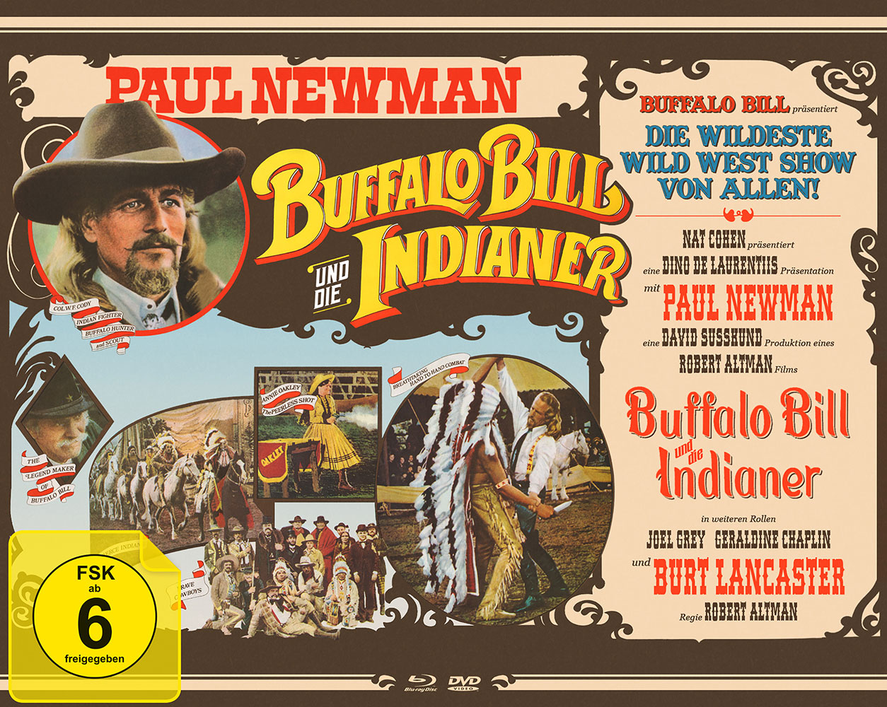 BUFFALO BILL UND DIE INDIANER (Blu-Ray+DVD) - Mediabook