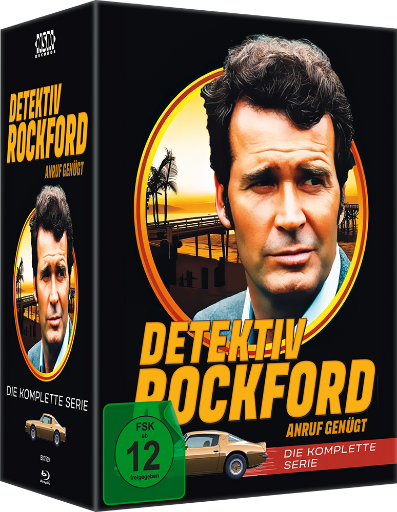 DETEKTIV ROCKFORD - ANRUF GENÜGT (Blu-Ray) - Season 1-6 - Komplettbox (28Discs)