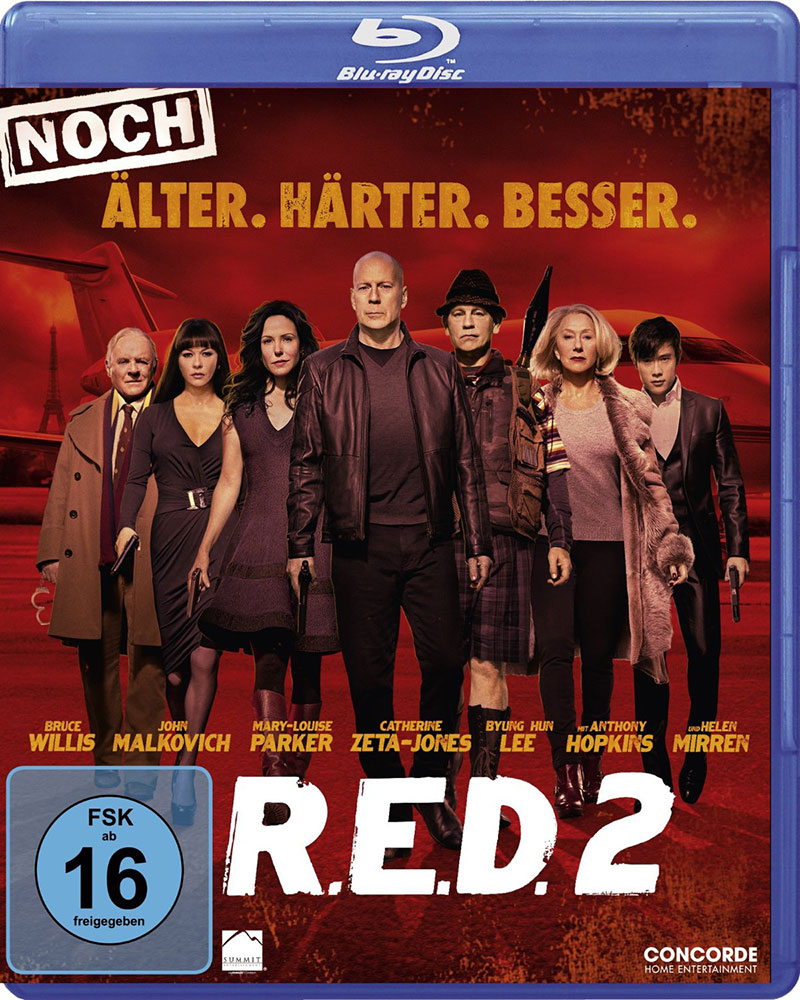 R.E.D. 2 - NOCH ÄLTER. HÄRTER. BESSER. (Blu-Ray)