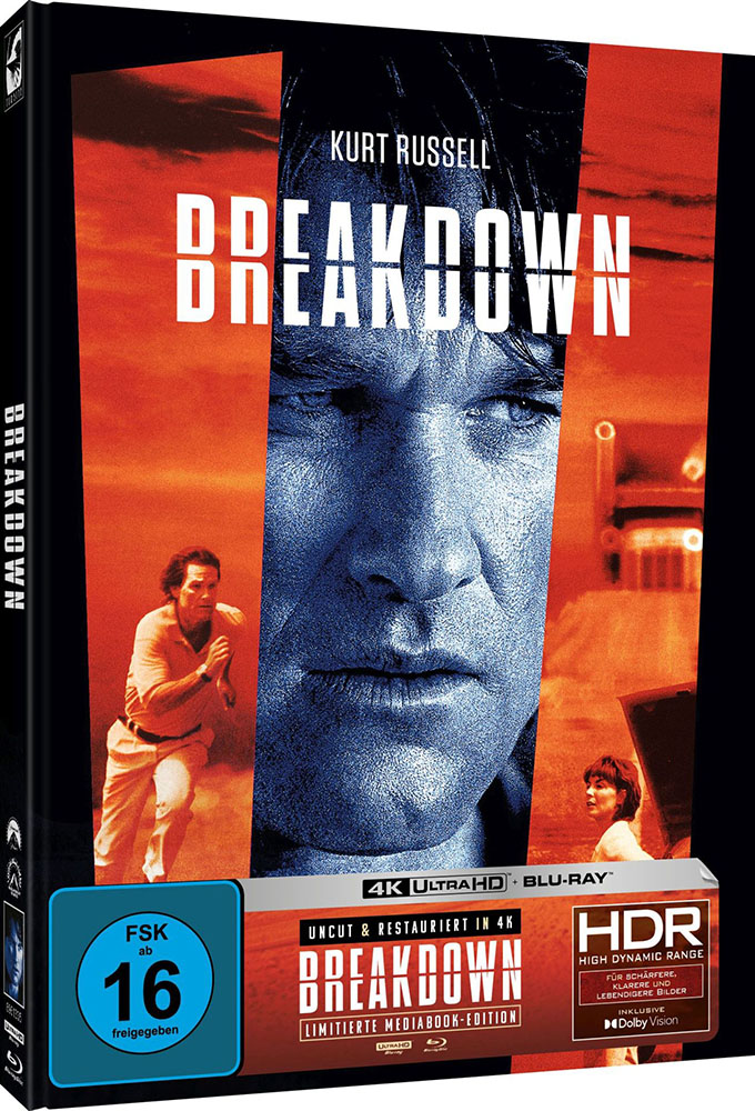 BREAKDOWN (4K UHD+Blu-Ray) - Cover A - Mediabook - Limited Edition