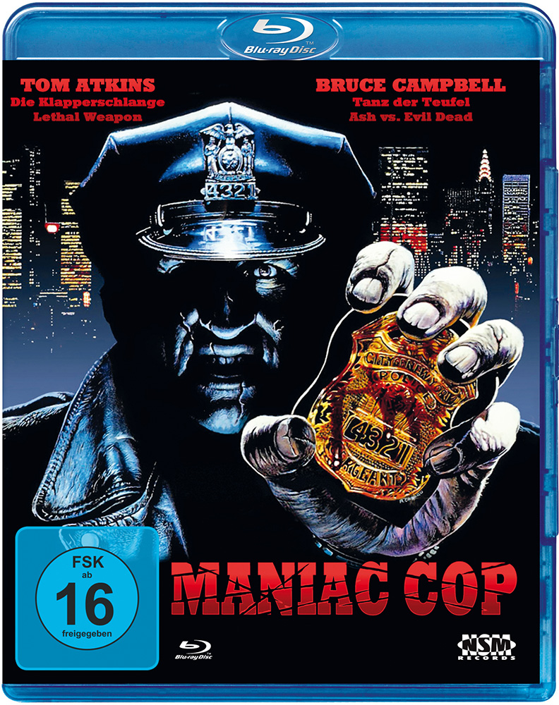 MANIAC COP 1 (Blu-Ray) - Uncut (Neuauflage)
