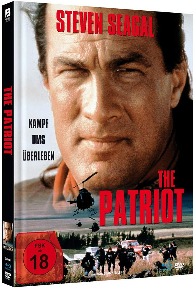 PATRIOT, THE - KAMPF UMS ÜBERLEBEN (Blu-Ray+DVD) - Mediabook - Steven Seagal - Uncut