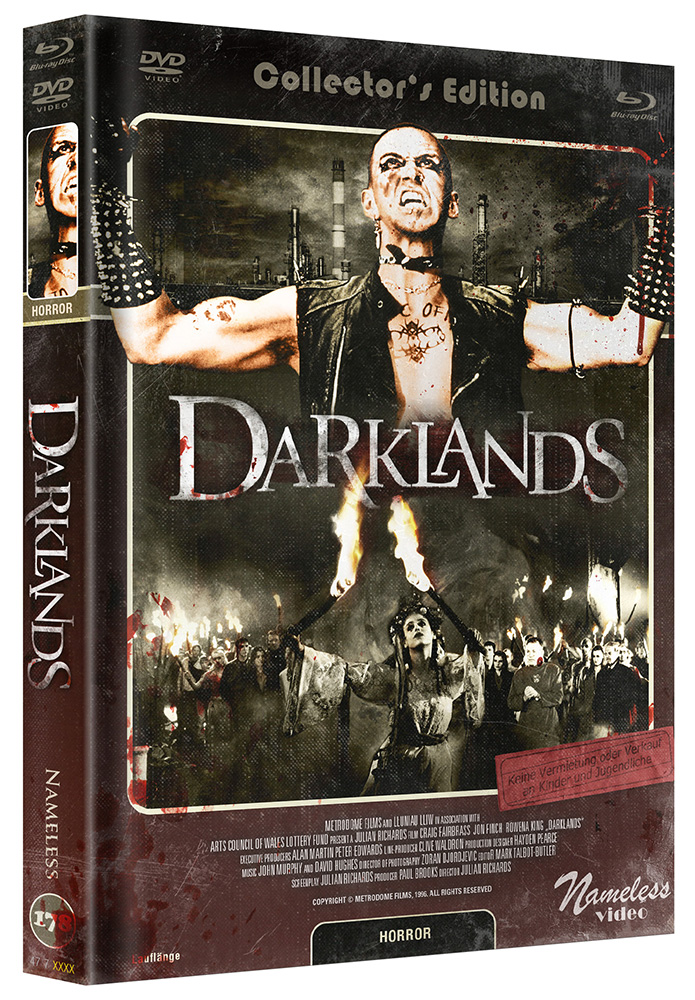 DARKLANDS (Blu-Ray+DVD) - Cover C - Mediabook - Limited 333 Edition