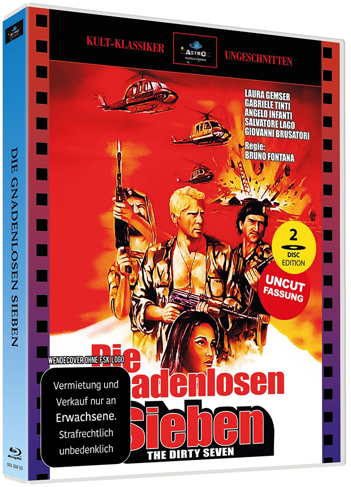 GNADENLOSEN SIEBEN, DIE (Blu-Ray) - Cover 4 - Scanavo Box - Limited 100 Edition