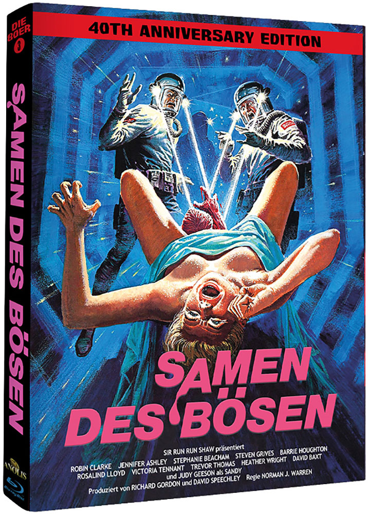 SAMEN DES BÖSEN (Blu-Ray) (2Discs) - Mediabook (Wattiert) - Limited 444 Edition
