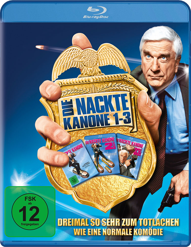 NACKTE KANONE, DIE 1-3 (Blu-Ray) (3Discs)