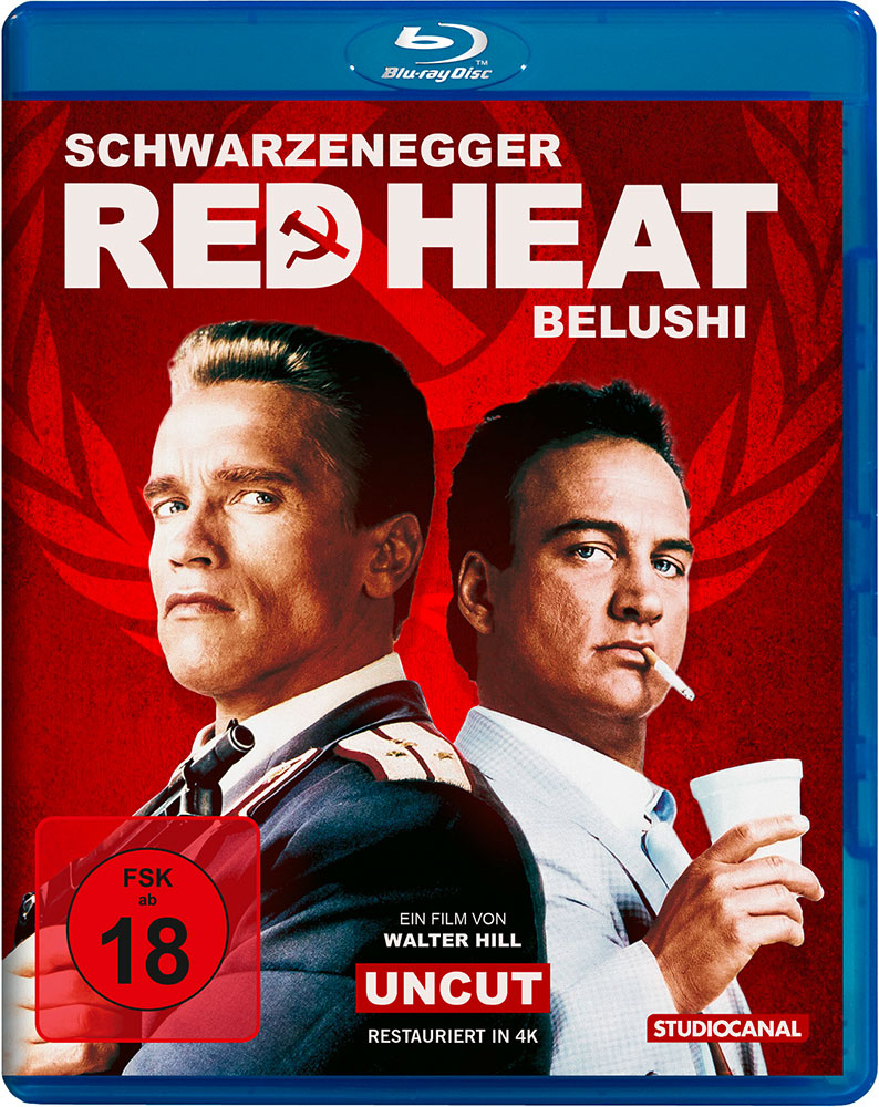 RED HEAT (Blu-Ray) - Uncut - 4K Remastered