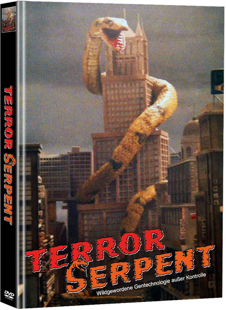 TERROR SERPENT (3DVD) - Cover B - Mediabook - Limited 222 Edition