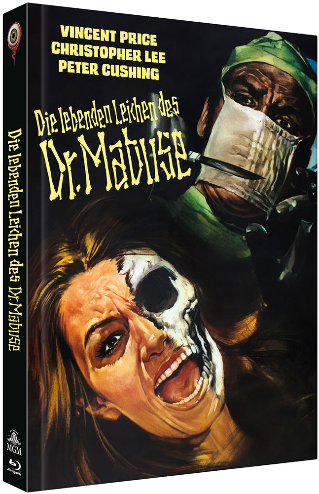 LEBENDEN LEICHEN DES DR. MABUSE, DIE (SCREAM AND SCREAM AGAIN) (Blu-Ray+DVD) - Cover B - Mediabook - Limited 333 Edition