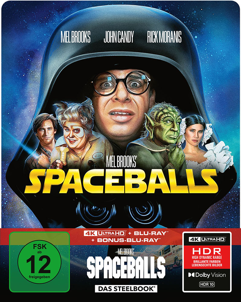 SPACEBALLS (4K UHD+2Blu-Rays) - SteelBook - Limited Edition