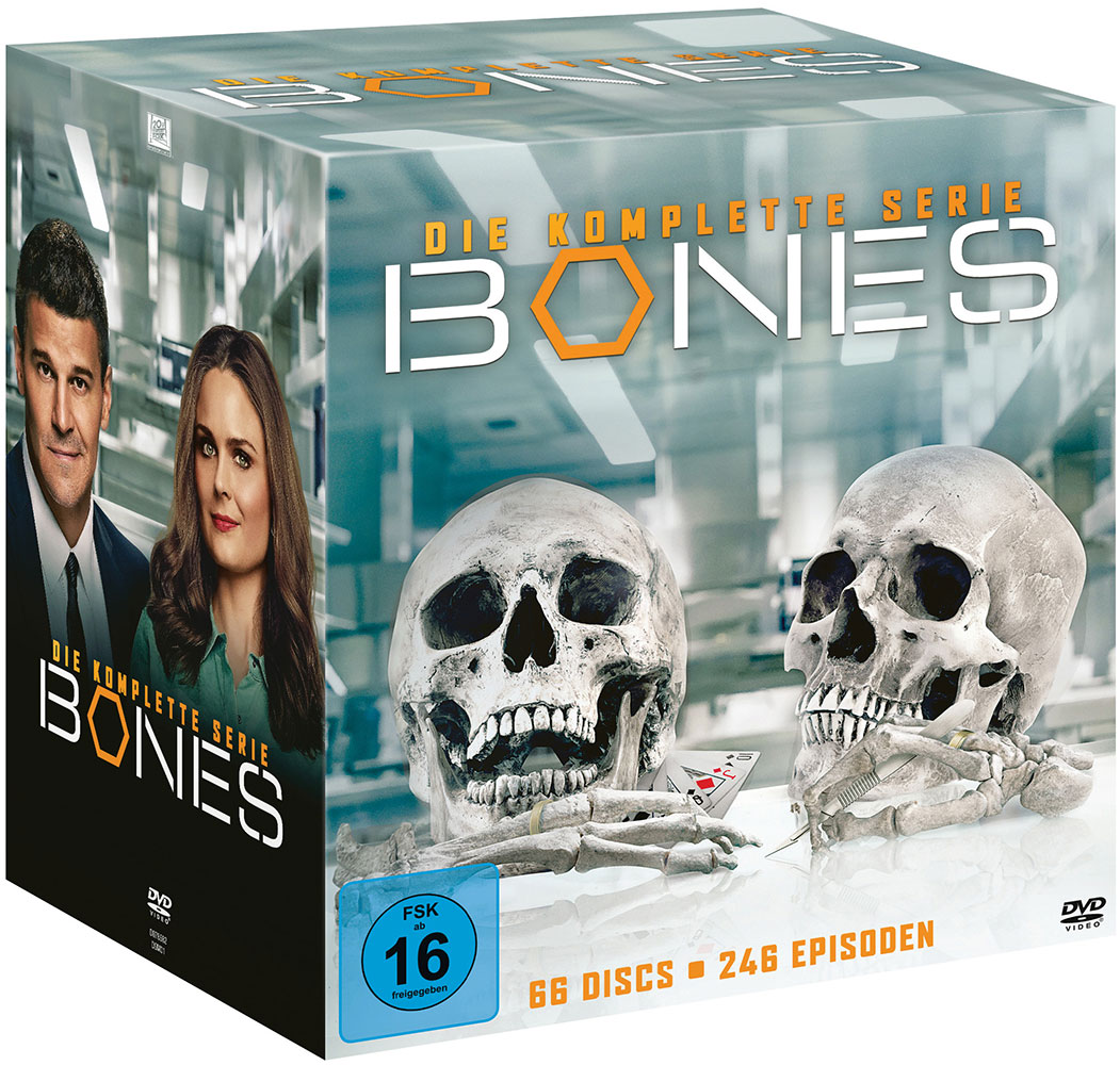 BONES - Die komplette Serie (66DVD)