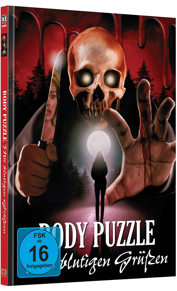 BODY PUZZLE - MIT BLUTIGEN GRÜSSEN (Blu-Ray+DVD) - Cover B - Mediabook - Limited Edition