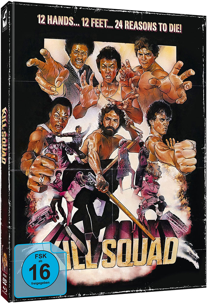KILL SQUAD (DAS SÖLDNERKOMMANDO) (2Blu-Ray+DVD) - Cover B - Mediabook - Limited 750 Edition