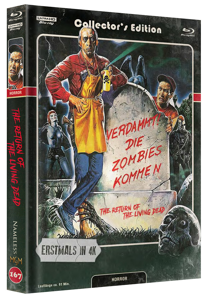 RETURN OF THE LIVING DEAD (4K UHD+Blu-Ray) - Cover C - Mediabook - Limited 333 Edition