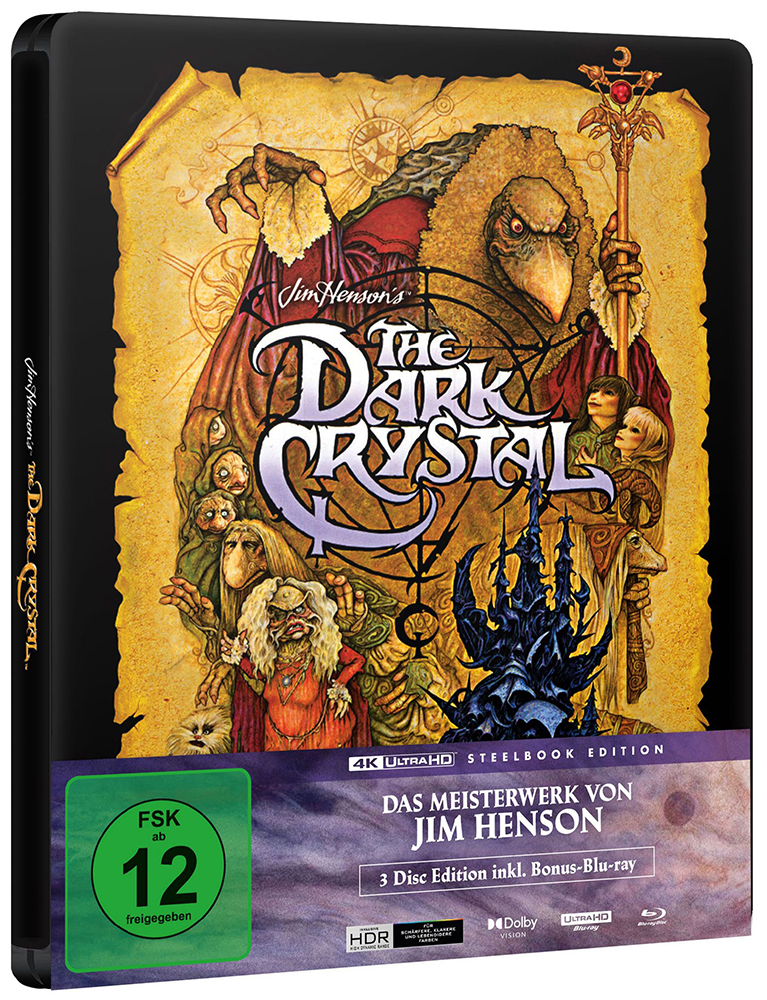 DUNKLE KRISTALL, DER (4K UHD+2Blu-Rays) - Limited SteelBook Edition