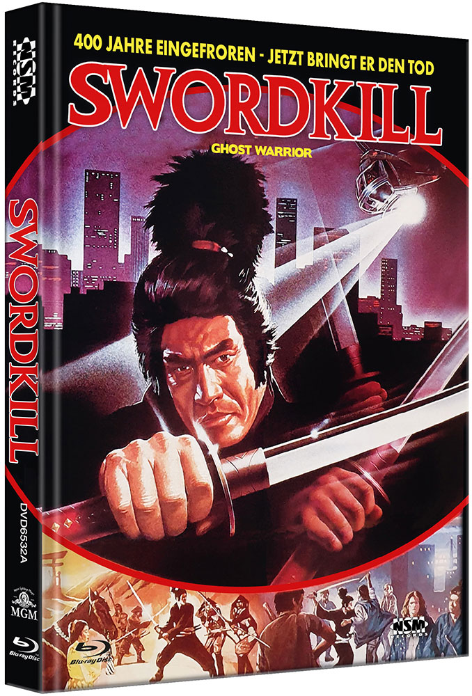 SWORDKILL (GHOST WARRIOR) (Blu-Ray+DVD) - Cover A - Mediabook - Limited 333 Edition SWORDKILL (GHOST WARRIOR) (Blu-Ray+DVD) - Cover A - Mediabook - Limited 333 Edition