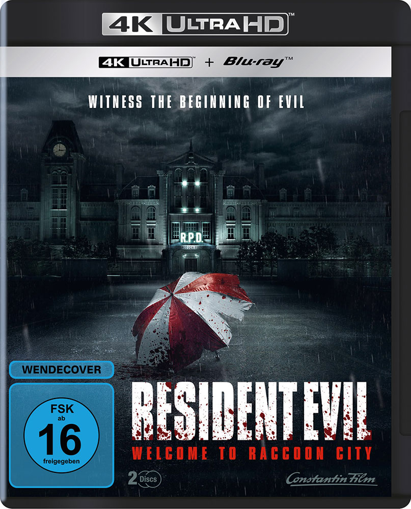 RESIDENT EVIL: WELCOME TO RACCOON CITY (4K UHD+Blu-Ray)