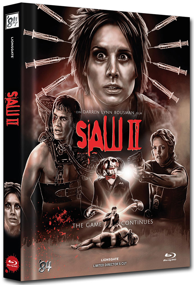 SAW 2 (Blu-Ray) - Cover B - Mediabook - Limited 500 Edition