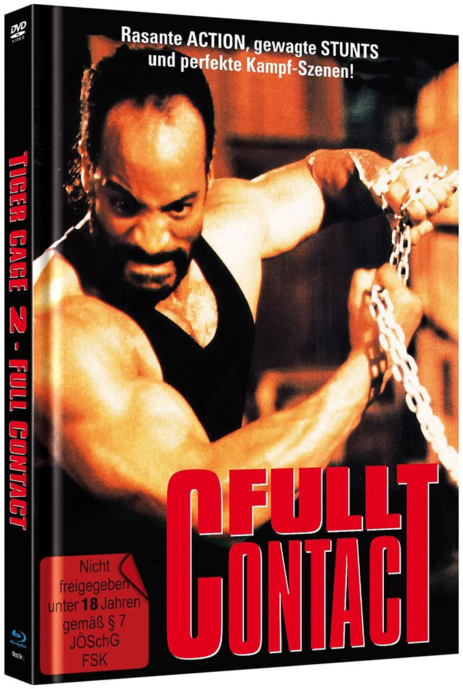TIGER CAGE 2 - FULL CONTACT (Blu-Ray+DVD) - Cover A - Mediabook - Limited Edition - Uncut