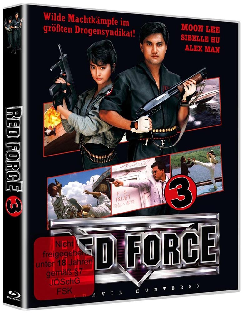 RED FORCE 3 - DEVIL HUNTERS (Blu-Ray) - Cover A