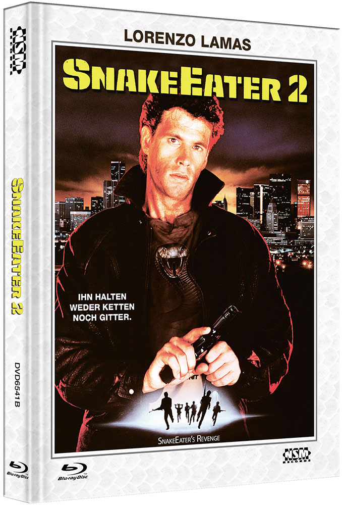 SNAKE EATER 2 (Blu-Ray+DVD) - Cover B - Mediabook - Limited 222 Edition - Uncut