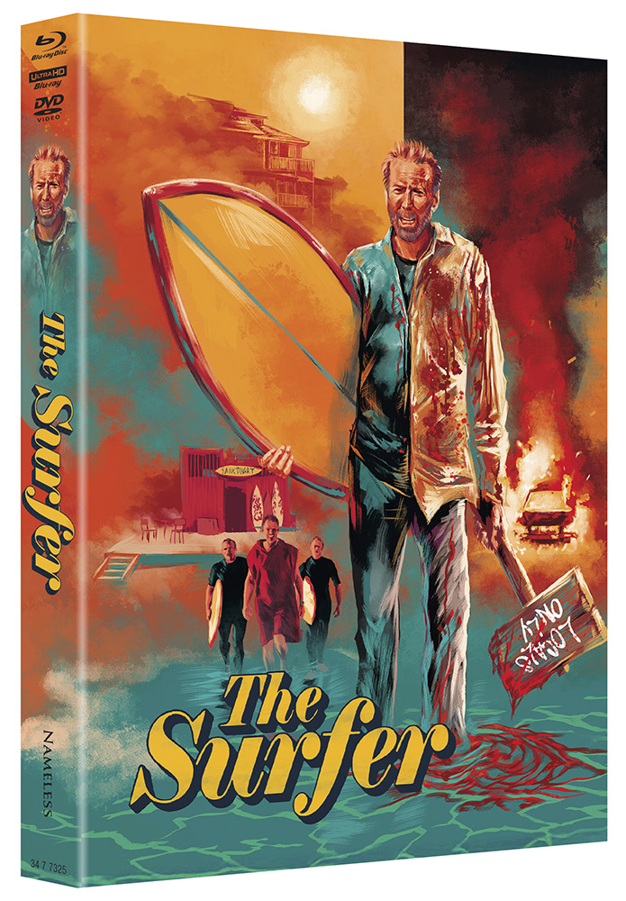 SURFER, THE (4K UHD+Blu-Ray+DVD) - Cover D - Mediabook - Limited 333 Edition