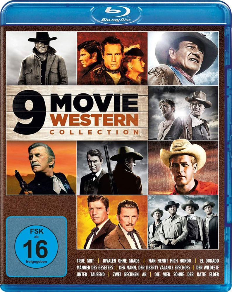 9 MOVIE WESTERN COLLECTION - Vol. 1 (Blu-Ray) (3Discs)