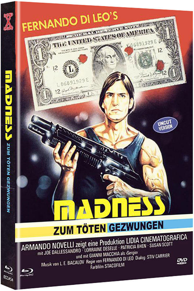 MADNESS (Blu-Ray+DVD) - Cover D - Mediabook - Limited 222 Edition