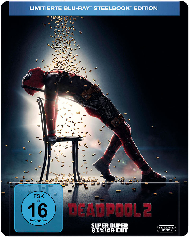 DEADPOOL 2 (Blu-Ray) (2Discs) - Extended Cut - SteelBook