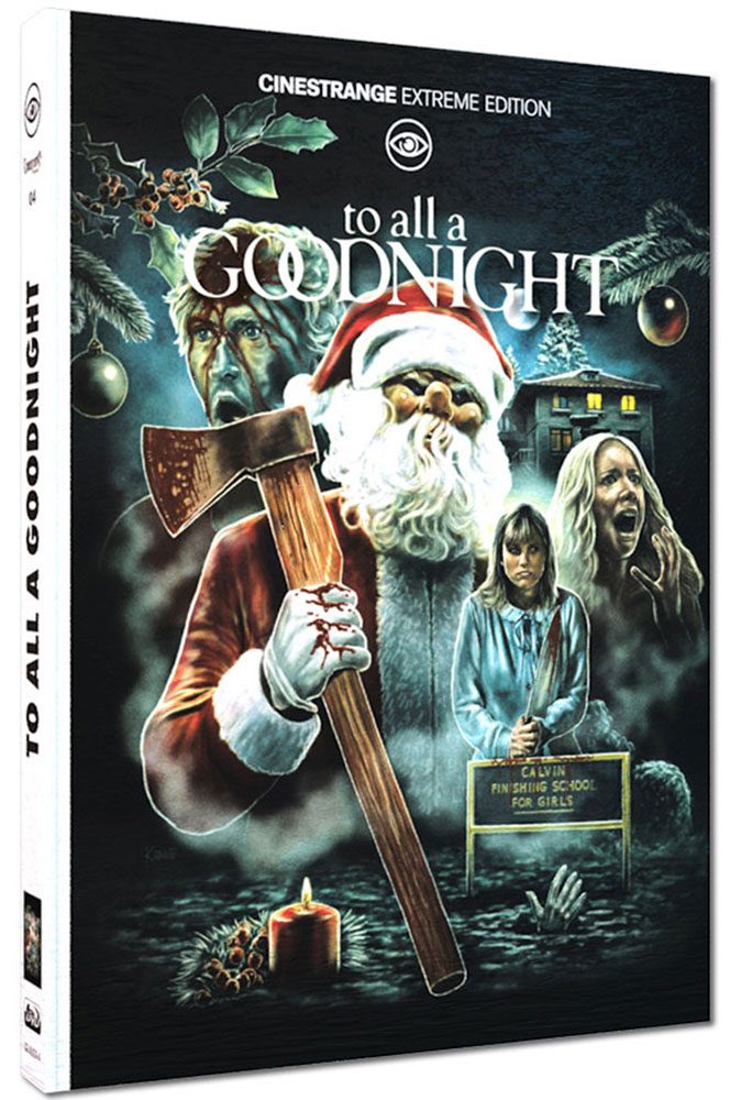 TO ALL A GOODNIGHT (DIE NACHT ALS KNECHT BLUTBRECHT KAM) (Blu-Ray+DVD) - Cover A - Mediabook (Wattiert) - Limited 333 Edition