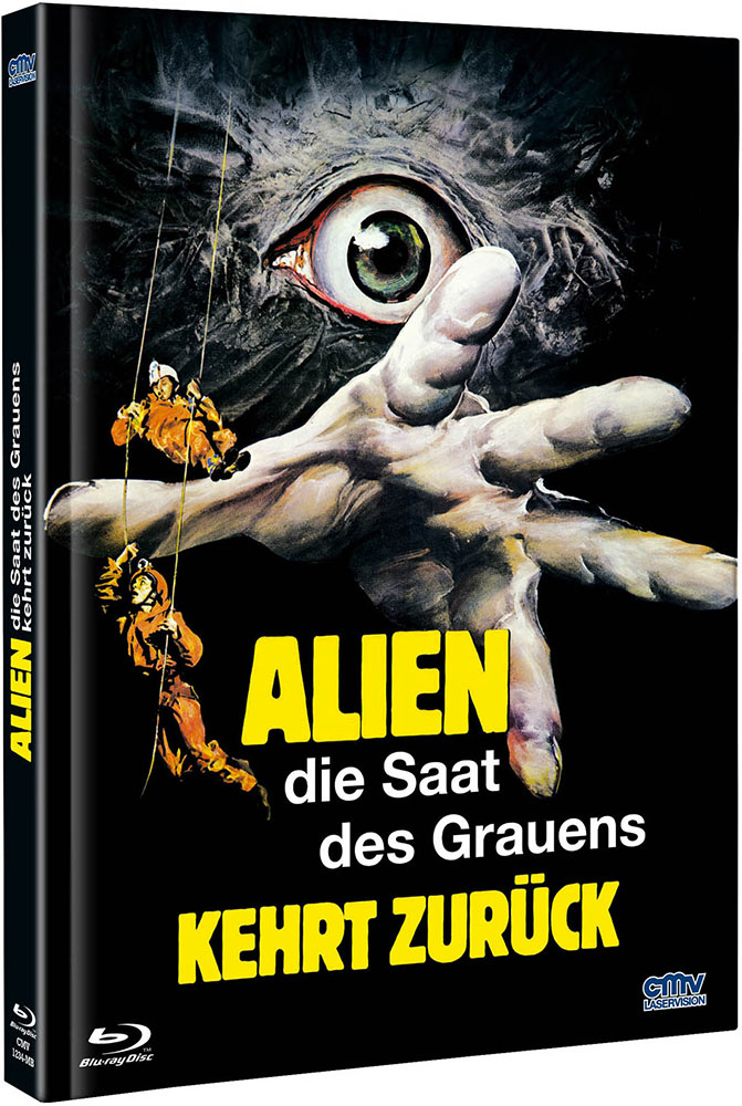 ALIEN - DIE SAAT DES GRAUENS KEHRT ZURÜCK (Blu-Ray+DVD) - Cover A - Mediabook - Limited 333 Edition