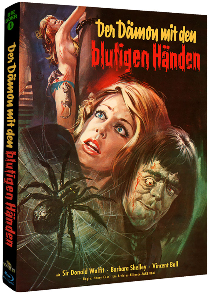 DÄMON MIT DEN BLUTIGEN HÄNDEN, DER (Blu-Ray) - Cover B - Mediabook - Limited Edition - Uncut