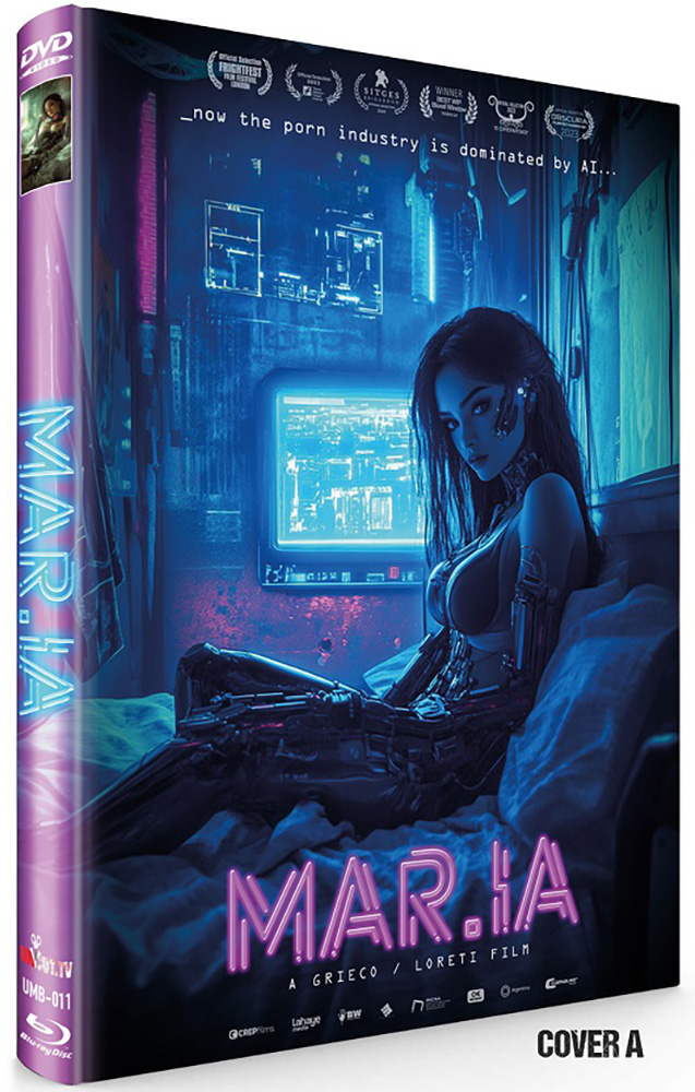 MAR.IA (Blu-Ray+DVD) - Cover A - Mediabook - Limited 333 Edition MAR.IA (Blu-Ray+DVD) - Cover A - Mediabook - Limited 333 Edition