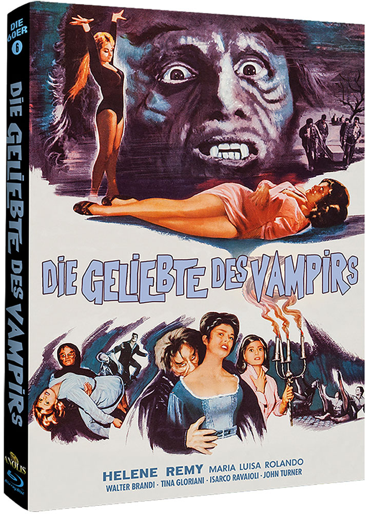 GELIEBTE DES VAMPIRS, DIE (Blu-Ray) - Cover B - Mediabook - Limited Edition - Uncut