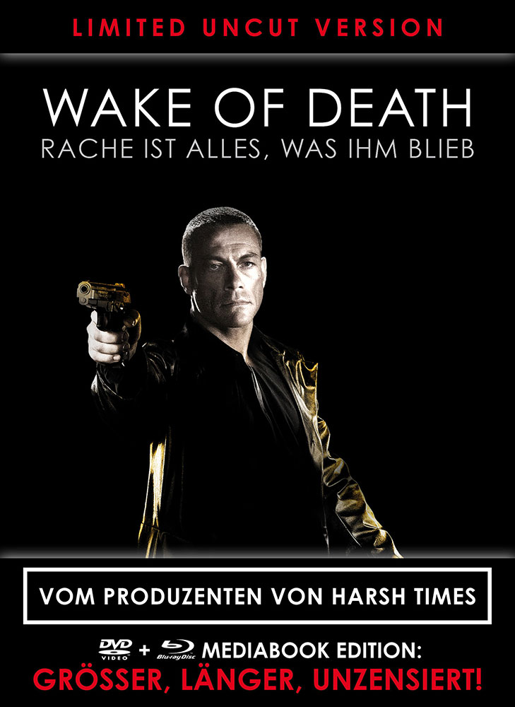 WAKE OF DEATH (Blu-Ray+DVD) - Limited Black Book Edition - Mediabook - Uncut