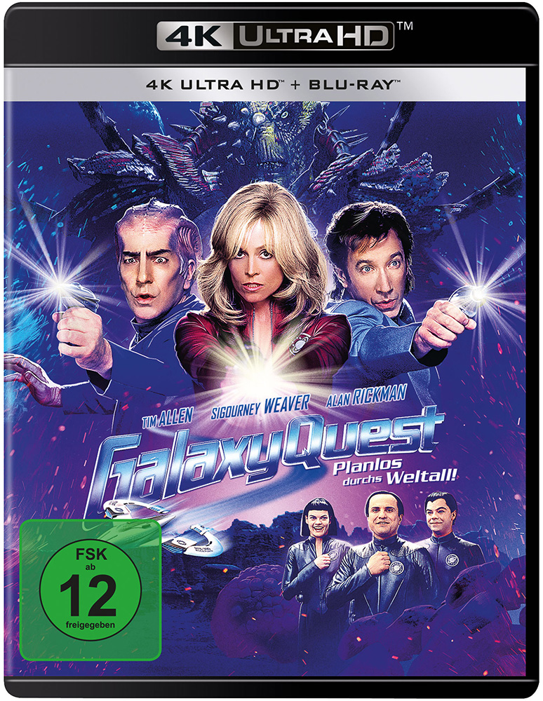 GALAXY QUEST - PLANLOS DURCHS WELTALL (4K UHD+Blu-Ray)