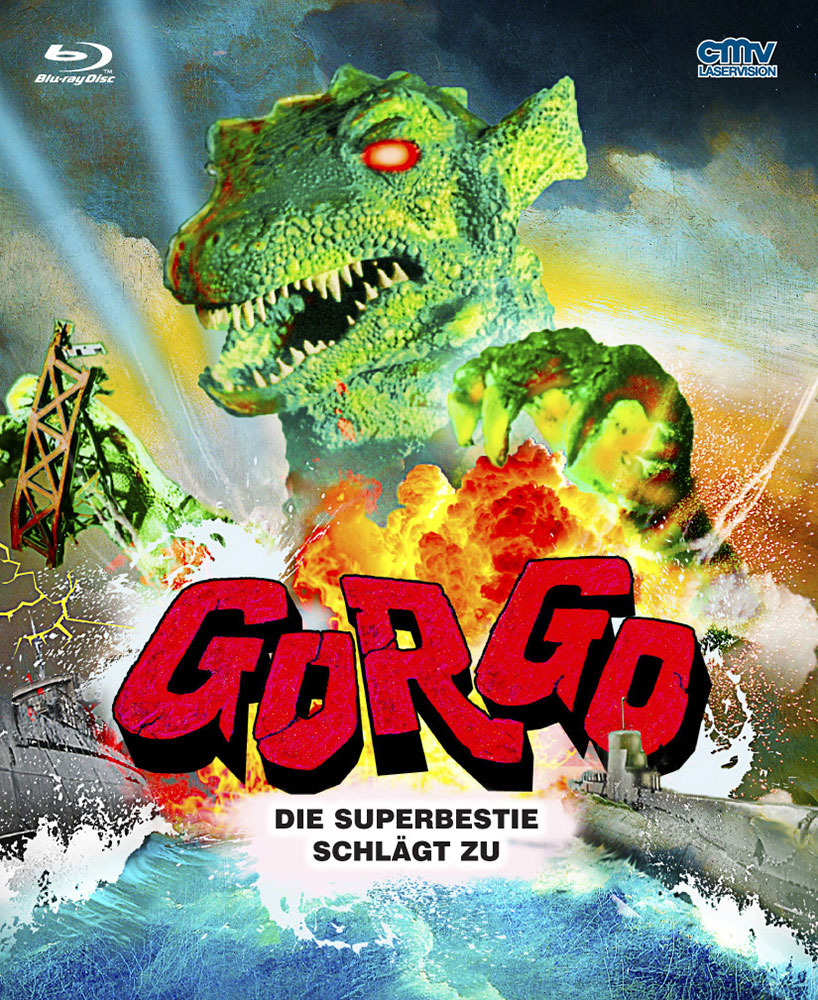 GORGO (Blu-Ray) - Cover B - Mediabook - Uncut