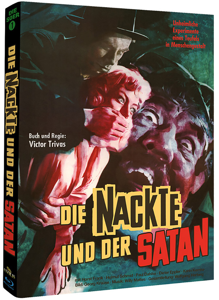 NACKTE UND DER SATAN, DIE (Blu-Ray) - Cover A - Mediabook - Limited Edition - Uncut