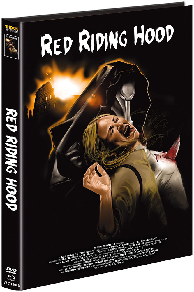 RED RIDING HOOD (Blu-Ray+DVD) - Cover B - Mediabook - Limited 333 Edition - Uncut