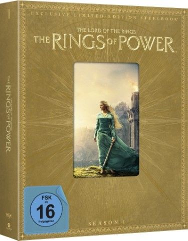 HERR DER RINGE: DIE RINGE DER MACHT, DER - Staffel 1 (4K UHD) (4Discs) - SteelBook - Limited Edition